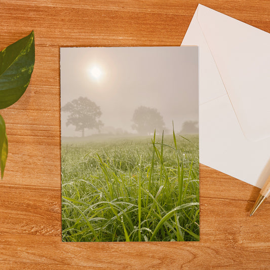 Autumn Mists Greeting Card