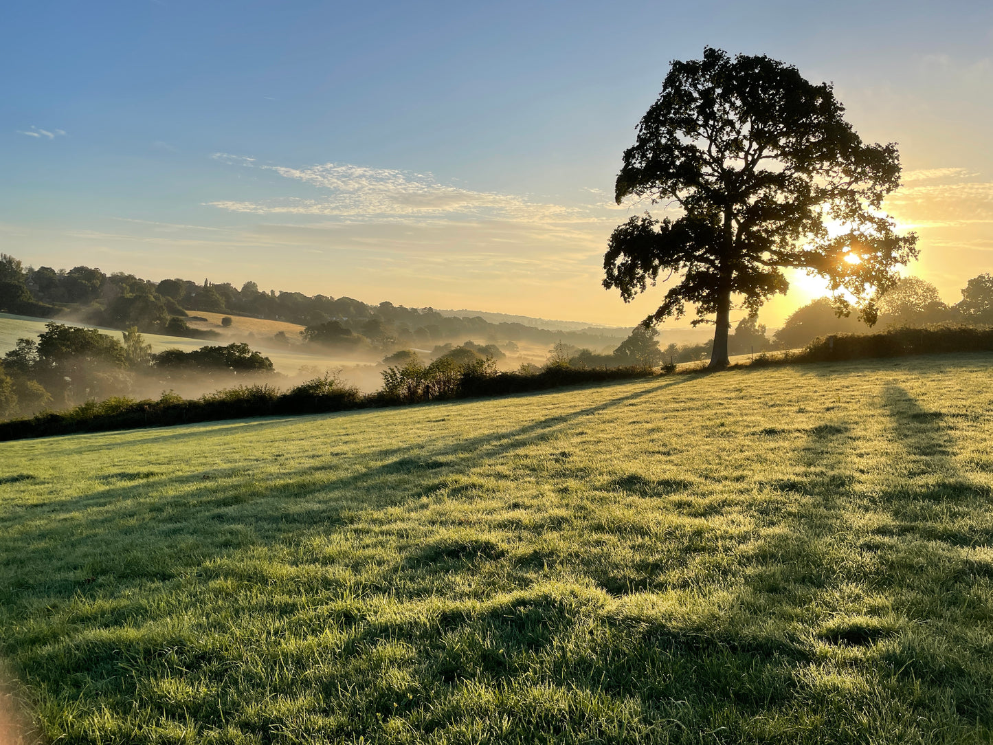 Sussex Valley Greeting Card